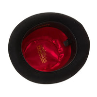 Premium Wool Black and White Derby Bowler Hat