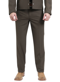 Men's Brown Western Suit Set