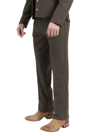 Men's Brown Western Suit Set
