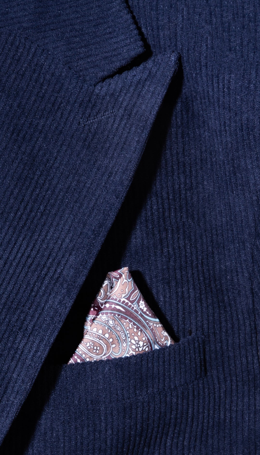 The Cordell 2pc Cotton Corduroy Notch Lapel Suit