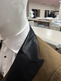 The Bronze Eclipse Slim Fit Peak Lapel 3 Piece Tuxedo Suit Set