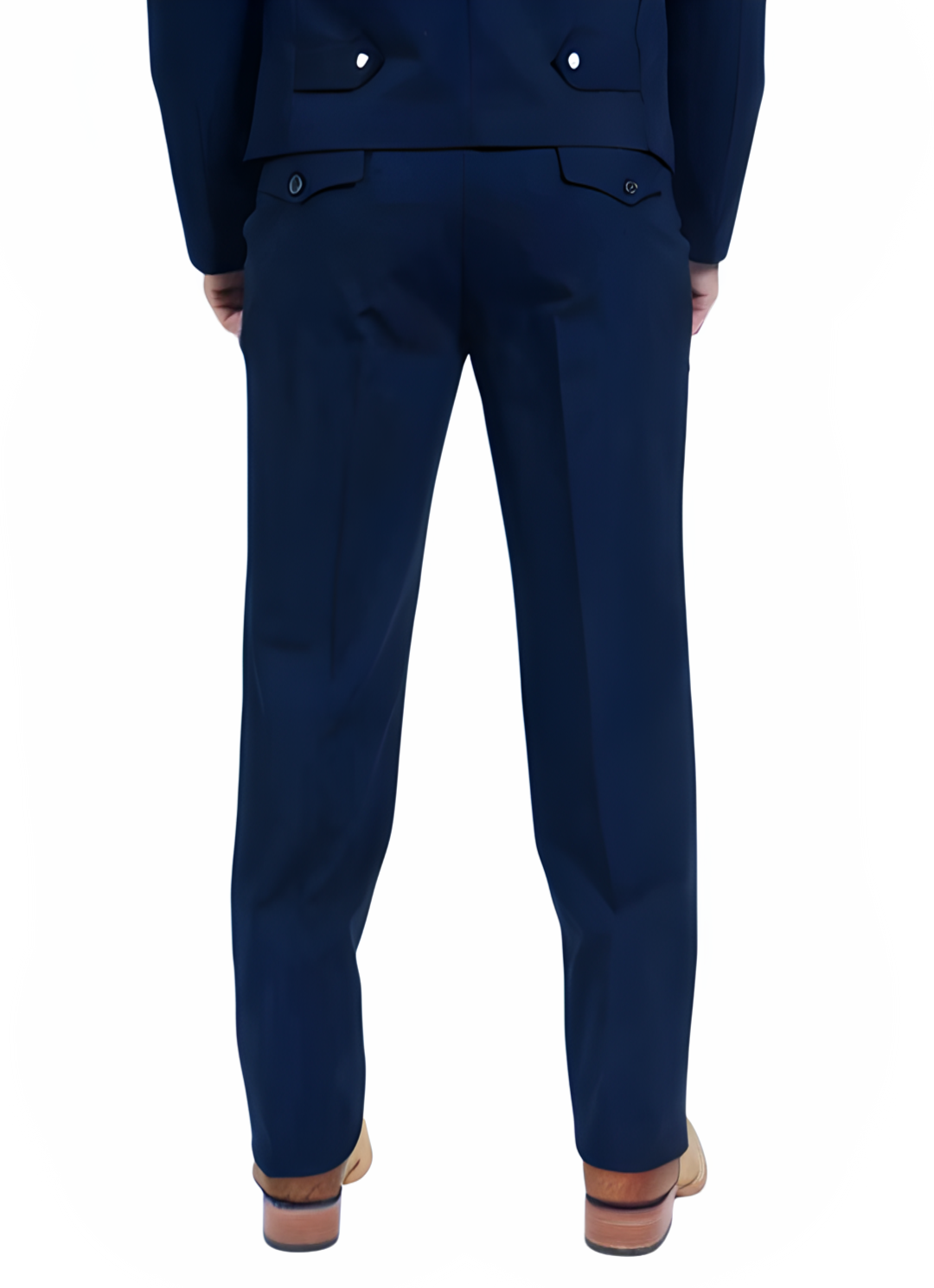 Men's Navy Western Suit Set