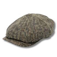 Classic Premium Wool Cognac Newsboy Hat