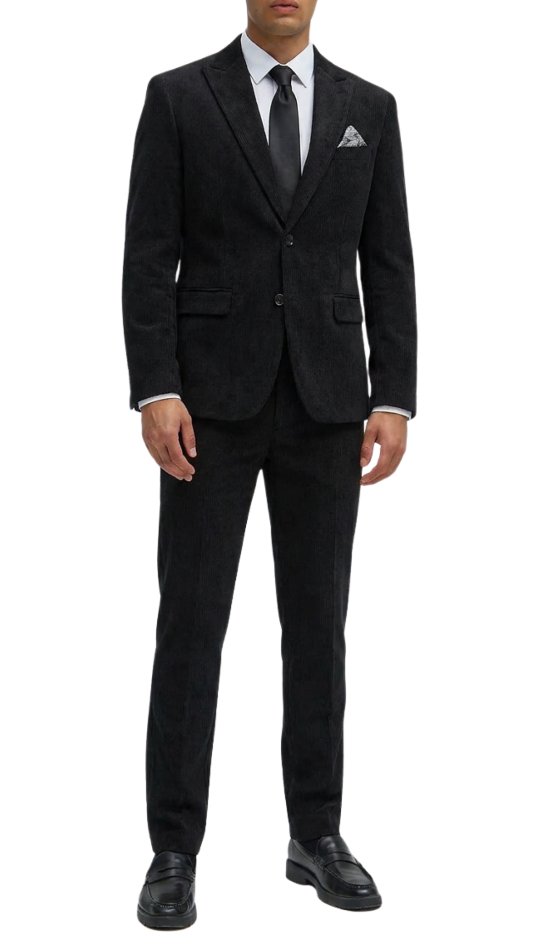 The Cordell 2pc Cotton Corduroy Notch Lapel Suit