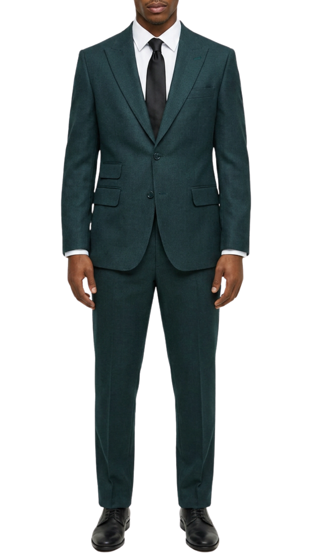 Rockford Peak Lapel Double Breasted Suit - Slim Fit