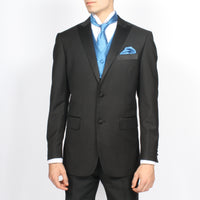 Ferrecci Mens PV300 - Royal Blue with Black Back Adjustable Diamond Vest Set