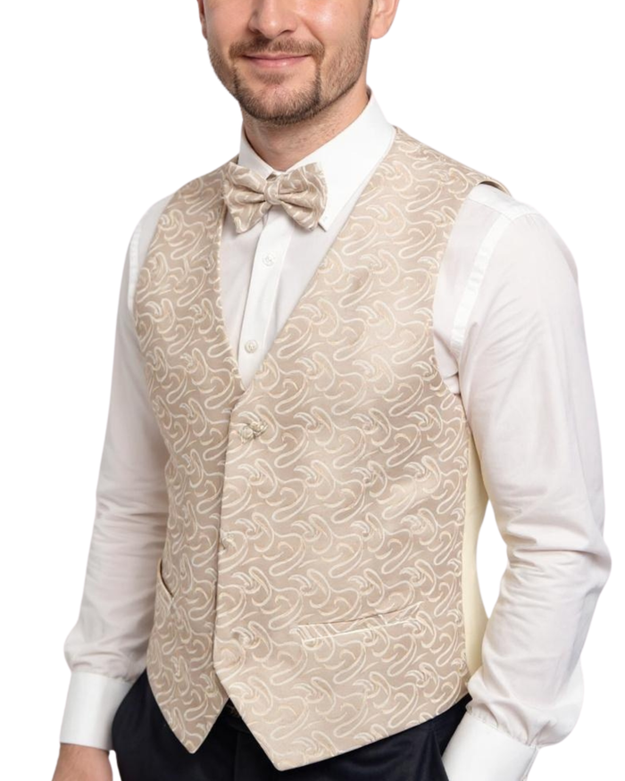 Ferrecci Mens Vest M Adjustable Vest Set