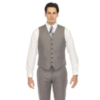 Solo Adjustable Casual & Formal Light Grey Vest