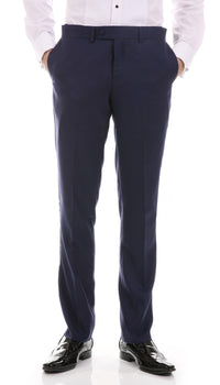 Celio Navy Slim Fit 3 Piece Tuxedo - Ferrecci USA 