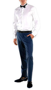 Falls Indigo Slim Fit 2 Piece Tuxedo - Ferrecci USA 