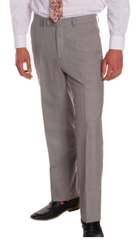 Ford Light Grey Regular Fit 2 Piece Suit - Ferrecci USA 