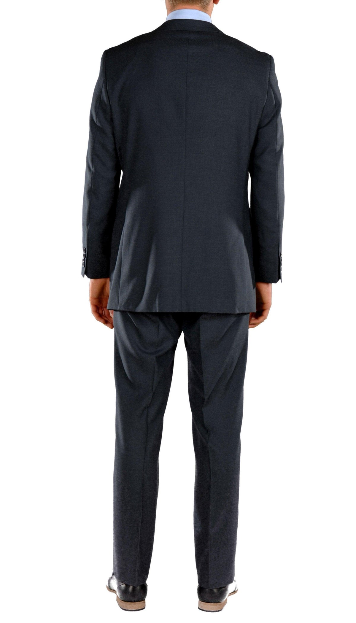 Ford Navy Blue Regular Fit 2 Piece Suit - Ferrecci USA 