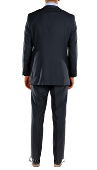 Ford Navy Blue Regular Fit 2 Piece Suit - Ferrecci USA 
