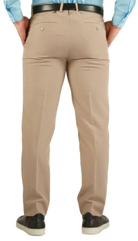 Paul Lorenzo Mens Tan Slim Fit 2 Piece Suit - Ferrecci USA 