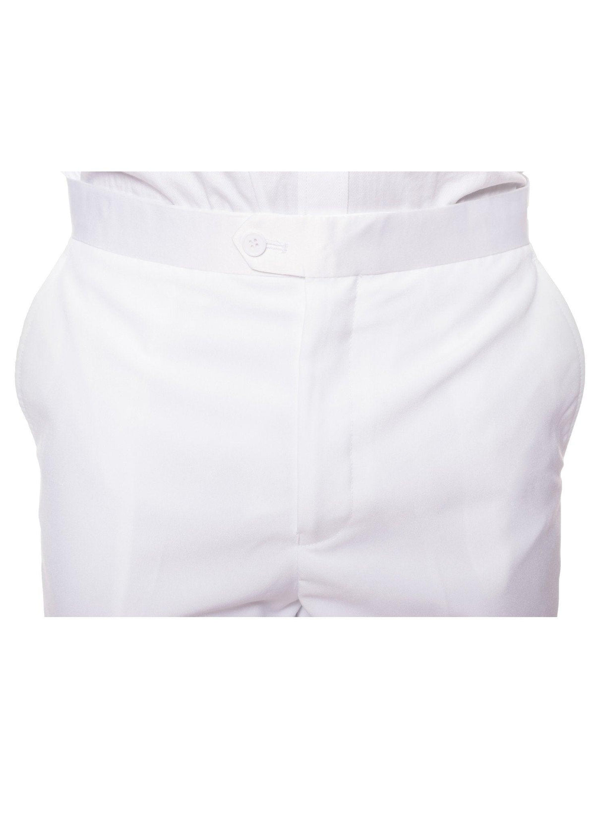 Paul Lorenzo Mens White Slim Fit 2 piece Tuxedo - Ferrecci USA 