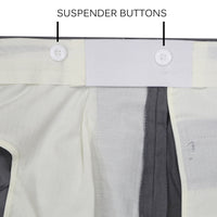 Premium Tan Regular Fit Suspender Ready Formal & Business Pants - Ferrecci USA 