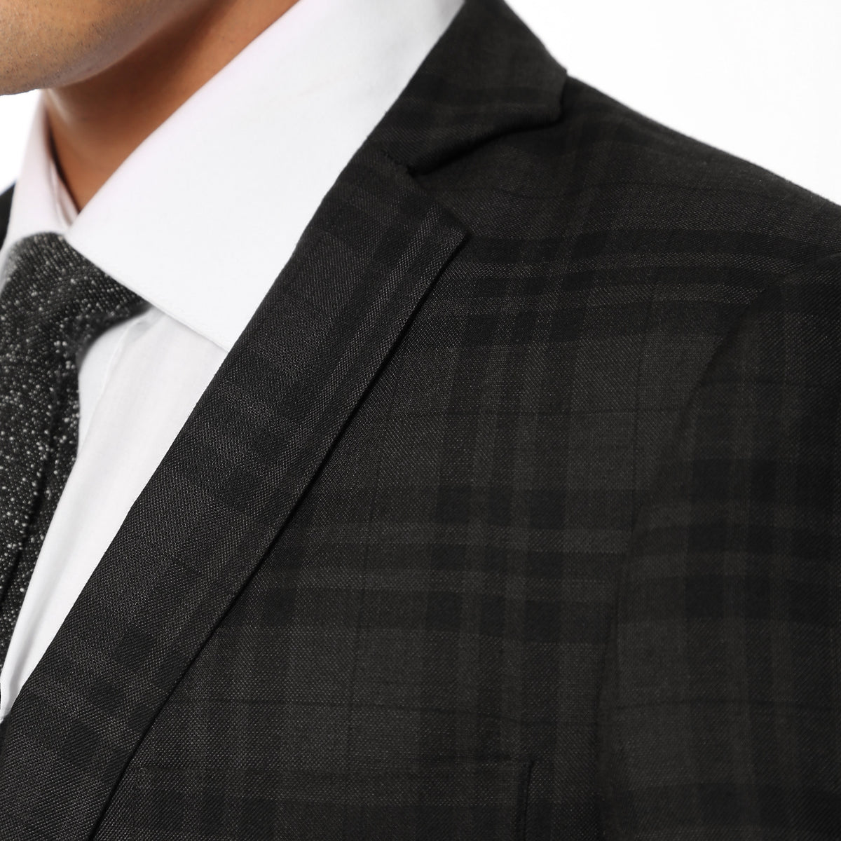 The Ares Plaid Slim Fit Mens Blazer - FHYINC best men's suits, tuxedos, formal men's wear wholesale