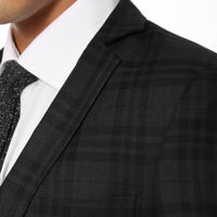 The Ares Plaid Slim Fit Mens Blazer - FHYINC best men's suits, tuxedos, formal men's wear wholesale