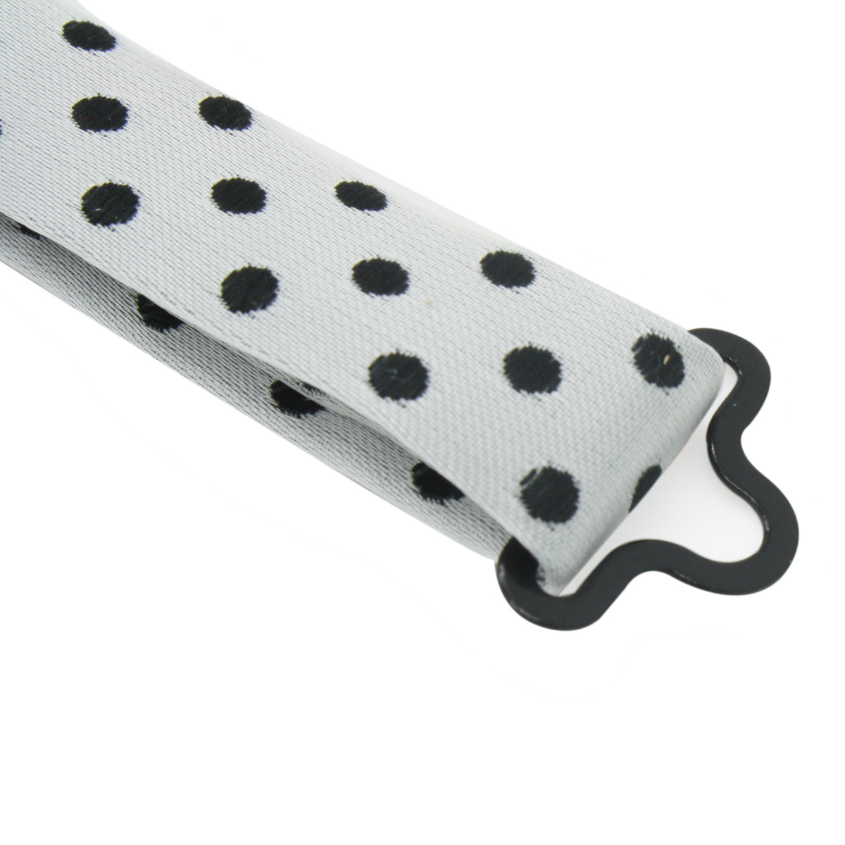 Turner White and Black Polkadot Bow Tie - FHYINC best men's suits, tuxedos, formal men's wear wholesale