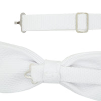 Ken White Cotton PK Bowtie - FHYINC best men's suits, tuxedos, formal men's wear wholesale