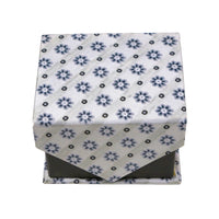 Men's Grey Floral Pattern Design 4-pc Necktie Box Set - FHYINC best men's suits, tuxedos, formal men's wear wholesale