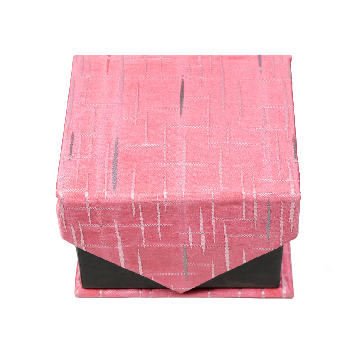 Men's Pink-Silver Scattered Pattern Design 4-pc Necktie Box Set - FHYINC best men's suits, tuxedos, formal men's wear wholesale
