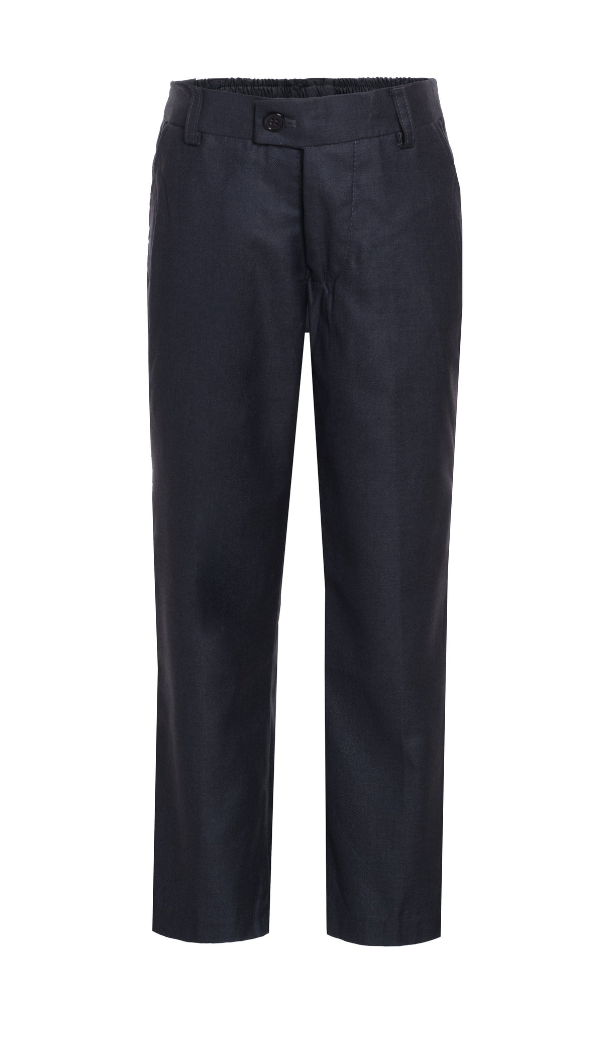 Ezra Charcoal Regular Fit Boys Dress Pants - FHYINC best men's suits, tuxedos, formal men's wear wholesale