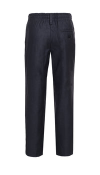 Ezra Charcoal Regular Fit Boys Dress Pants - FHYINC best men's suits, tuxedos, formal men's wear wholesale