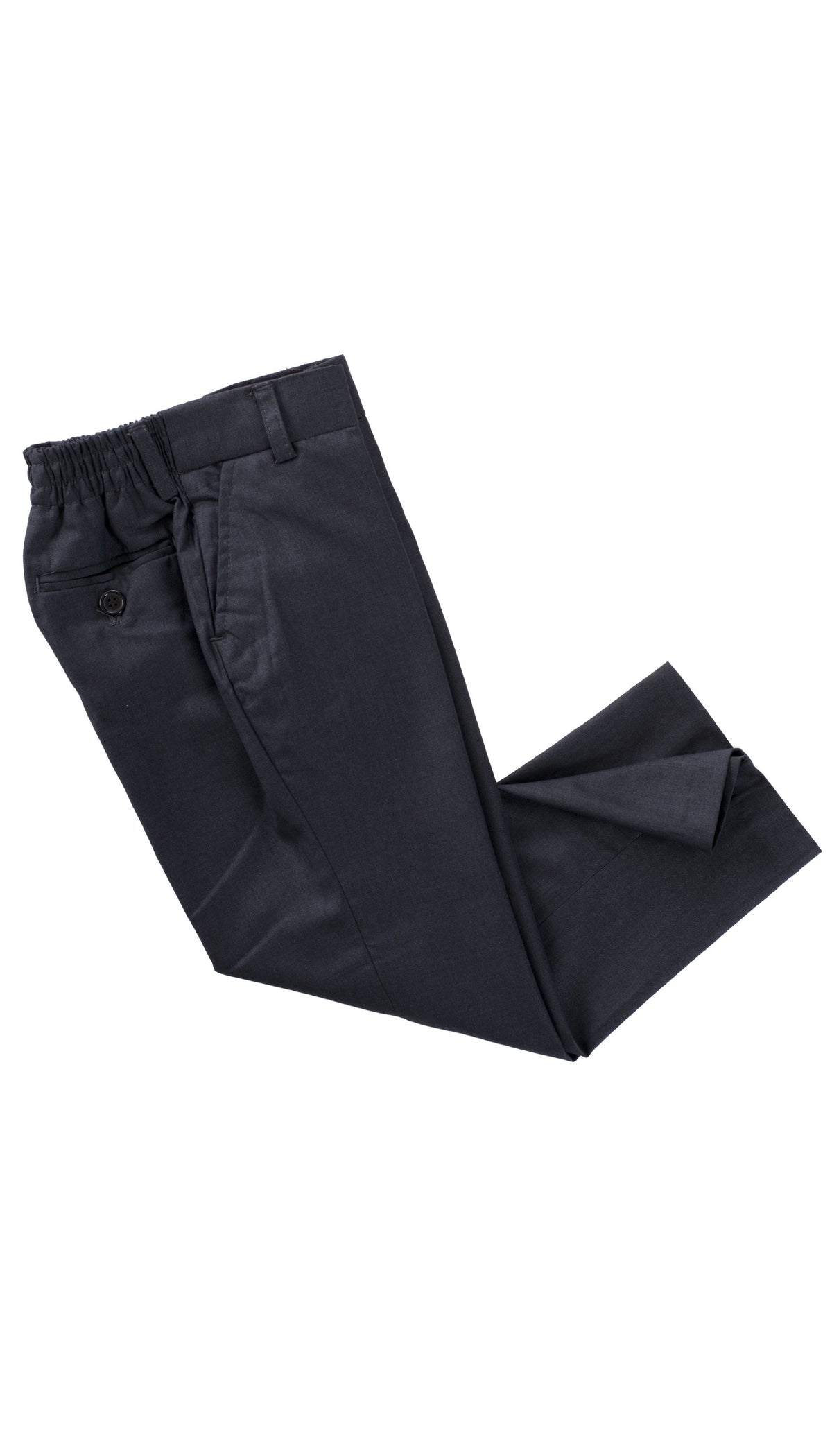 Ezra Charcoal Regular Fit Boys Dress Pants - FHYINC best men's suits, tuxedos, formal men's wear wholesale