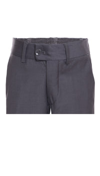 Ferrecci Boys Ezra Light Grey Dress Pants - FHYINC best men's suits, tuxedos, formal men's wear wholesale