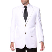 Gold Button Solid Bright Color Blazer - FHYINC best men's suits, tuxedos, formal men's wear wholesale