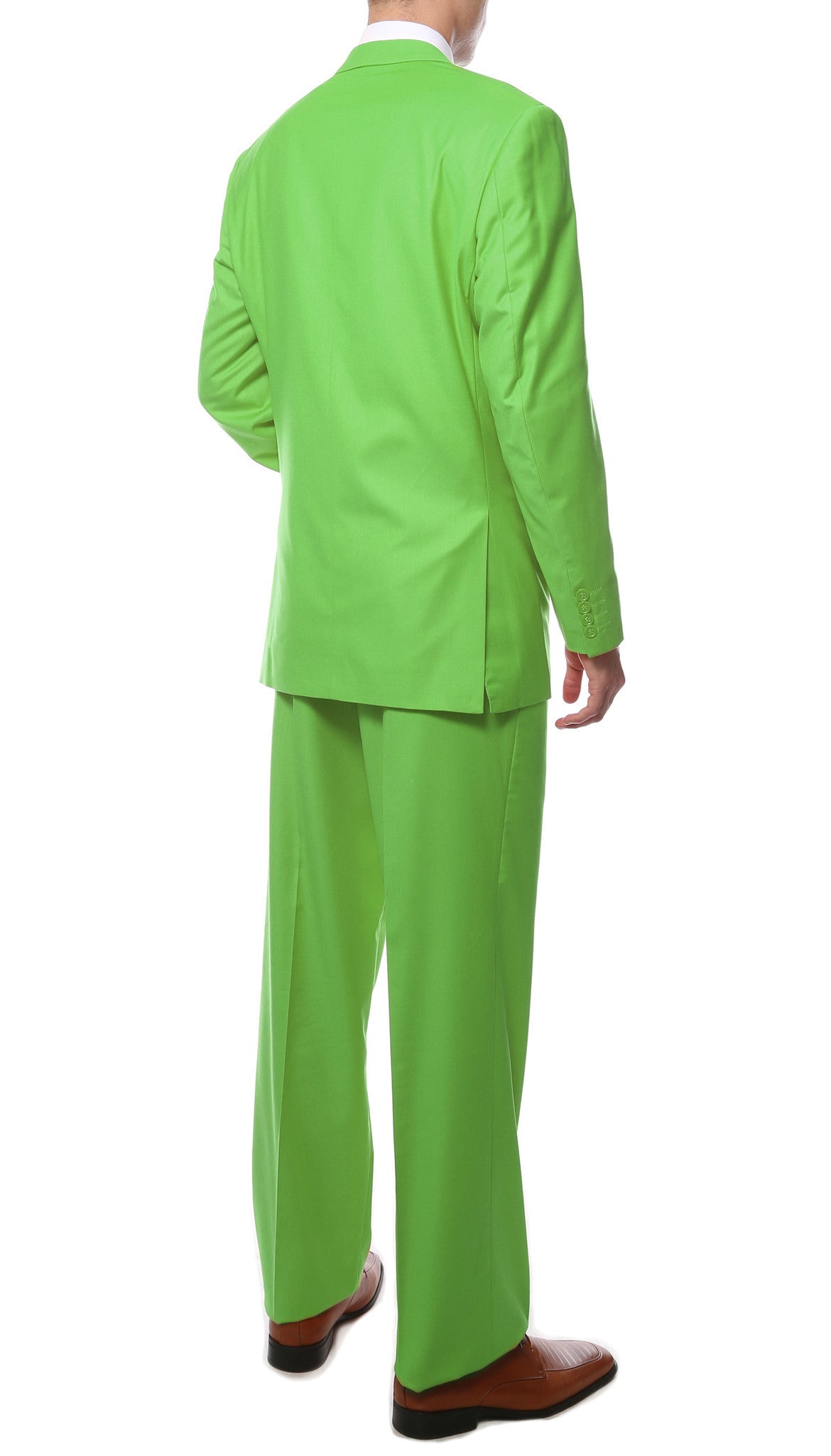 Premium FE28001 Apple Green Regular Fit Suit - FHYINC best men's suits, tuxedos, formal men's wear wholesale