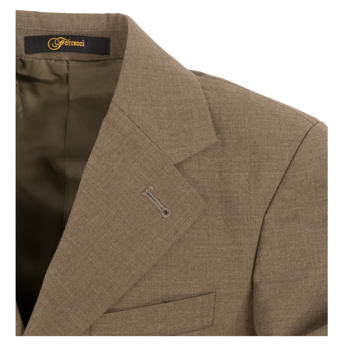 Boys Premium Brown Green 2pc Suit - FHYINC best men's suits, tuxedos, formal men's wear wholesale