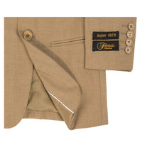 Boys Premium Sand 2pc Suit - FHYINC best men's suits, tuxedos, formal men's wear wholesale