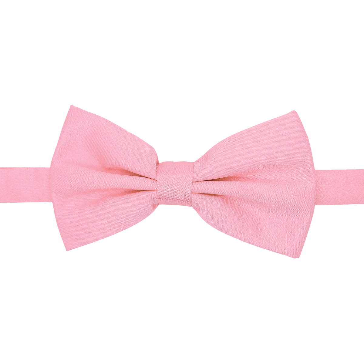 Gia Pink Satine Adjustable Bowtie - FHYINC best men's suits, tuxedos, formal men's wear wholesale