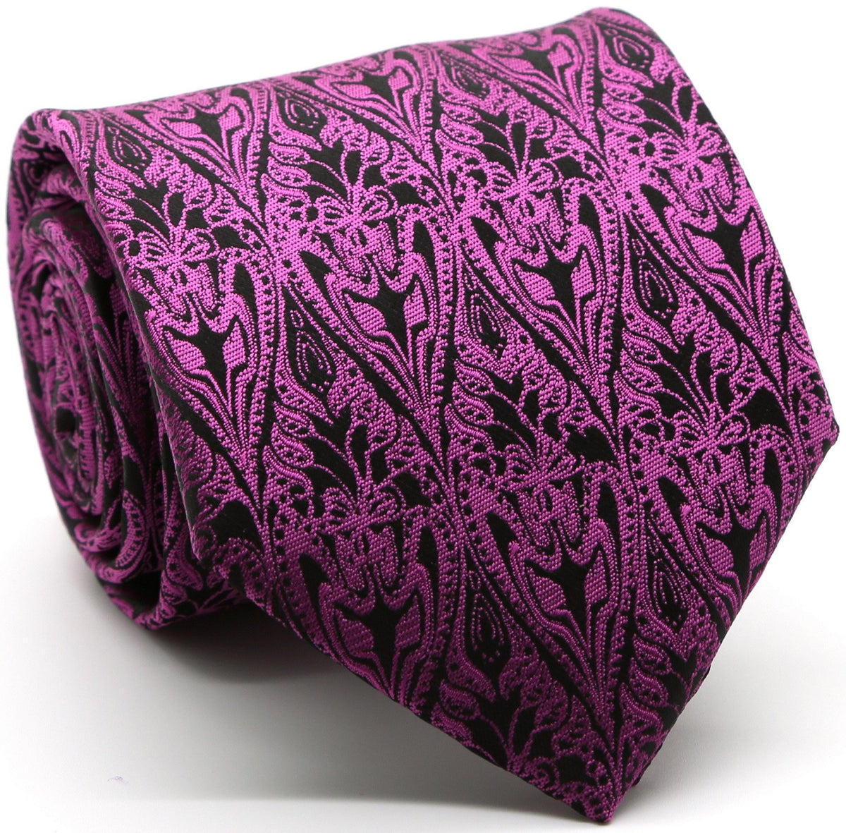 Premium Elegant Leaf Patterned Tied - FHYINC best men's suits, tuxedos, formal men's wear wholesale
