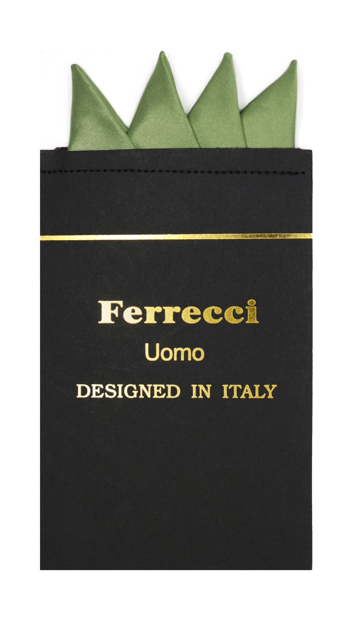 Pre-Folded Microfiber Hunter Green Handkerchief Pocket Square - FHYINC best men's suits, tuxedos, formal men's wear wholesale