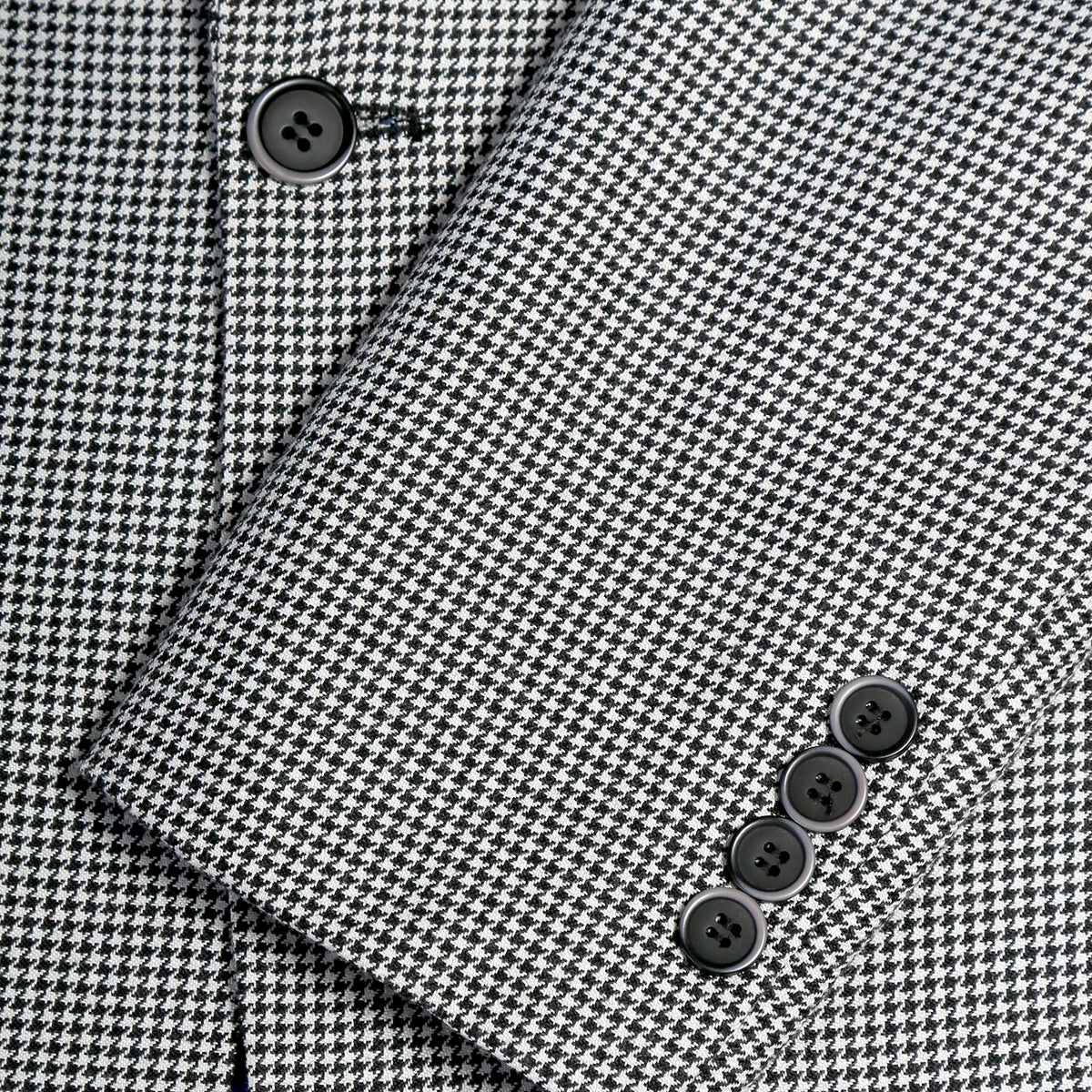Men's Stanford Slim Fit Houndstooth Peak Lapel 2pc Suit - FHYINC best men's suits, tuxedos, formal men's wear wholesale
