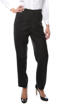 Womens G316 Black Dress Pants - FHYINC best men's suits, tuxedos, formal men's wear wholesale