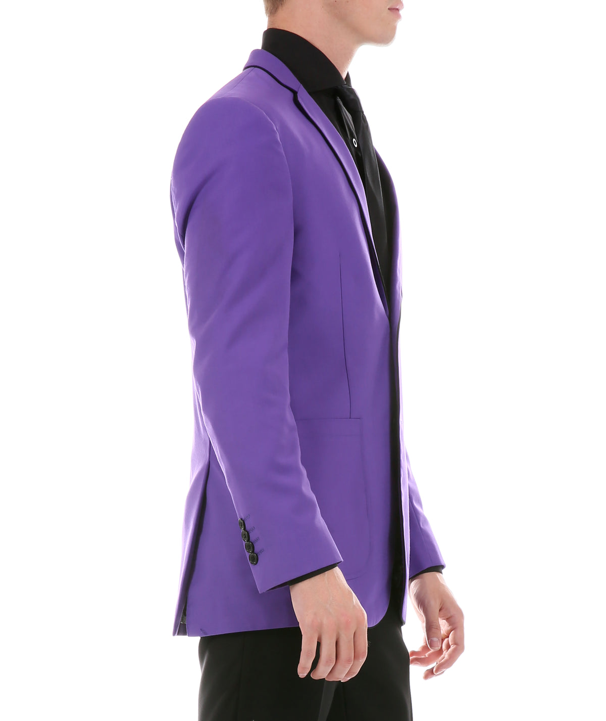 Mens Porter Purple Slim Fit Blazer - FHYINC best men's suits, tuxedos, formal men's wear wholesale
