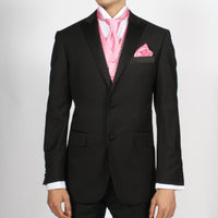 Ferrecci Mens PV50-11 Pink White Vest Set - FHYINC best men's suits, tuxedos, formal men's wear wholesale
