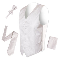 Ferrecci Mens PV50-9 White Vest Set - FHYINC best men's suits, tuxedos, formal men's wear wholesale