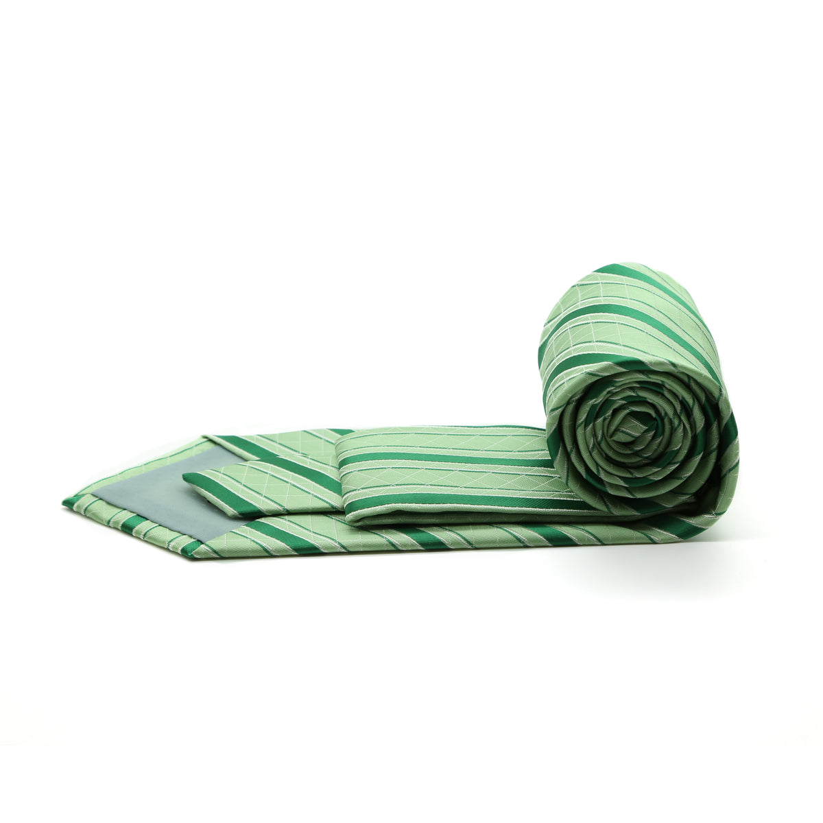 Ferrecci Mens Striped Pattern Necktie with Handkerchief Set - FHYINC best men's suits, tuxedos, formal men's wear wholesale