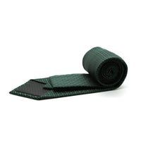 Ferrecci Mens Green Geometric Necktie with Handkerchief Set - FHYINC best men's suits, tuxedos, formal men's wear wholesale