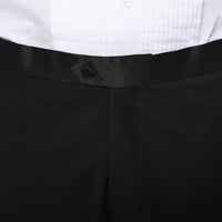 Premium Regular Fit Black Tail Tuxedo - FHYINC best men's suits, tuxedos, formal men's wear wholesale