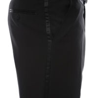 Premium Regular Fit Black Tail Tuxedo - FHYINC best men's suits, tuxedos, formal men's wear wholesale