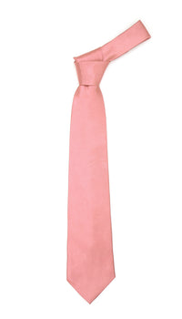 Premium Microfiber Baby Pink Necktie - FHYINC best men's suits, tuxedos, formal men's wear wholesale