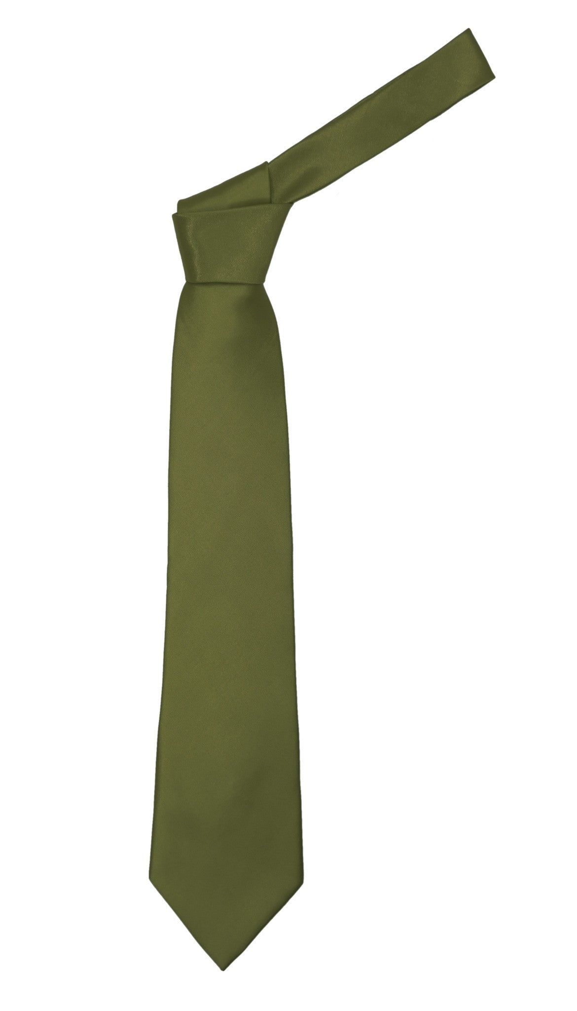 Premium Microfiber Forest Green Necktie - FHYINC best men's suits, tuxedos, formal men's wear wholesale