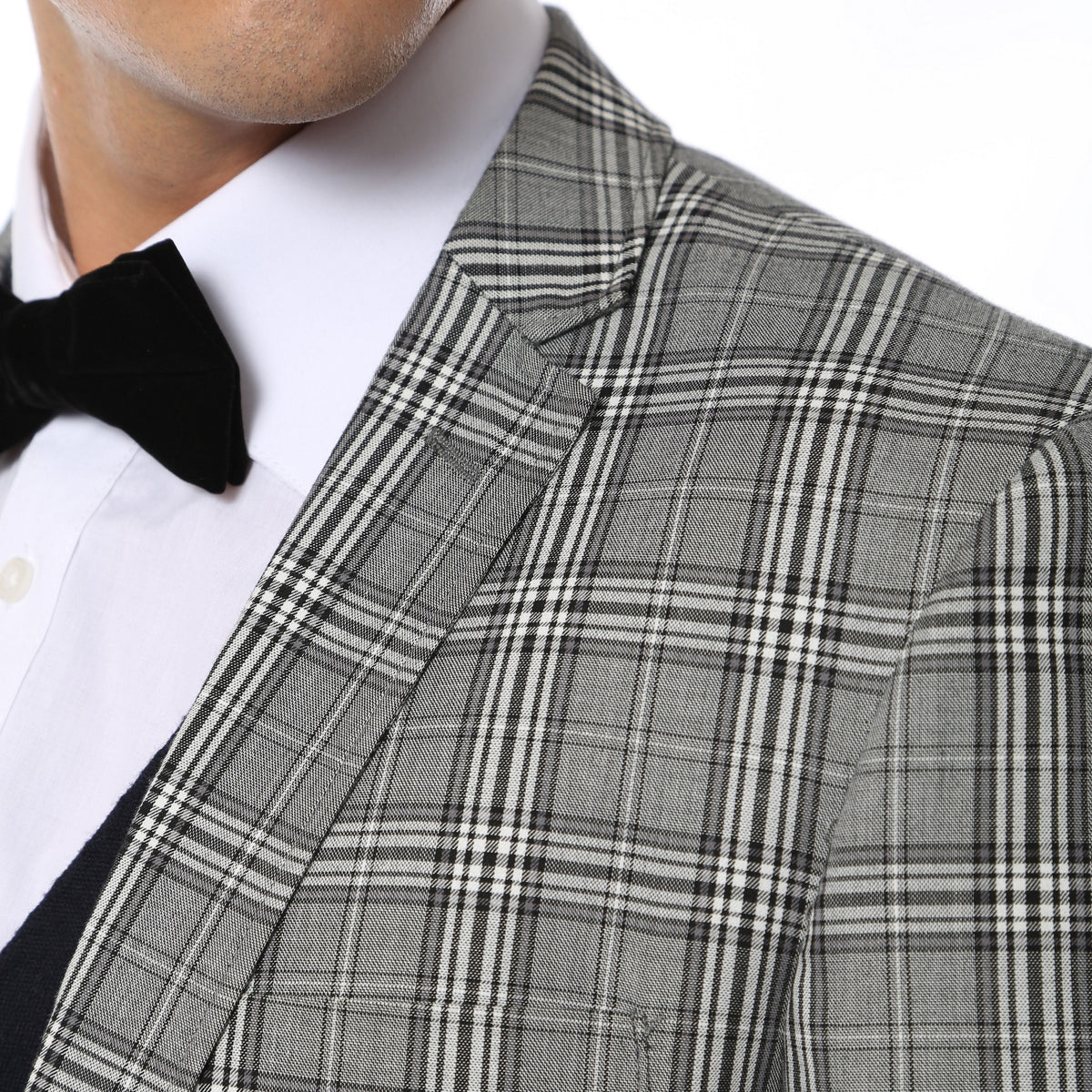 The Zeus Plaid Slim Fit Mens Blazer - FHYINC best men's suits, tuxedos, formal men's wear wholesale