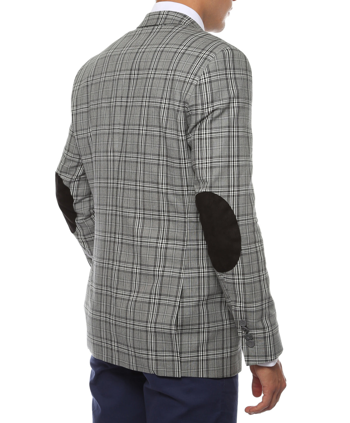 The Zeus Plaid Slim Fit Mens Blazer - FHYINC best men's suits, tuxedos, formal men's wear wholesale